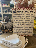 House Rules Sign