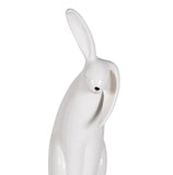White Ceramic Rabbit Ornaments – Decorative Bunny Figures