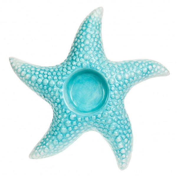 Ceramic Turquoise Tealight Holder