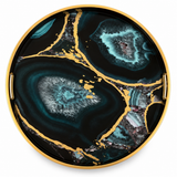 Blue and Gold Marble Effect Tray