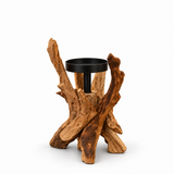 Teak Candle Holder