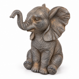 Playing Elephant Sculptures