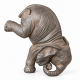 Playing Elephant Sculptures