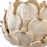 Distressed Flower Candleholder