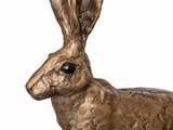 Hare Cold-Cast Bronze Sculpture