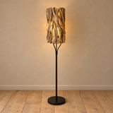 Teak Floor Lamp