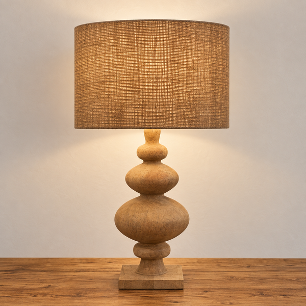 Wooden Table Lamp