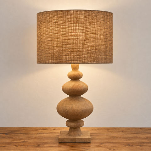 Wooden Table Lamp