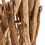 Teak Floor Spotlight