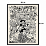 Handmade Norfolk Screen Print