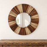 Designer Sunburst Mirror