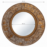 Handmade Birch Bark Mirror