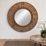 Handmade Birch Bark Mirror