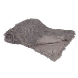 Speckled Faux Fur Throw
