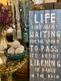 Large Life Sign